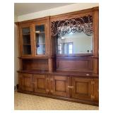 Large 2-piece 11ft long mirrored ba...