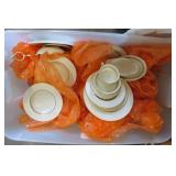 Lennox China dishes with gold rimme...