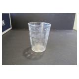 Vintage spice shakers, etched shot ...