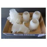 Glass lamp shades...