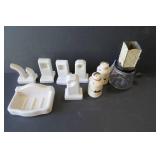 Salt and pepper, nut grinder and po...