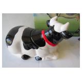 Lighted cow lamp with cookie jar an...