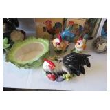 Numerous chicken related items...