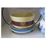 Plate holder , plates, reindeer cup...