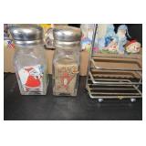 Snowmen, Santas, salt/pepper and el...