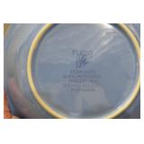 Furio stoneware, blues and yellows...