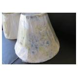 Asian clothing and lamp shades...