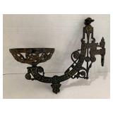 Kerosene lamp wall brackets...