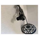 Kerosene lamp wall brackets...