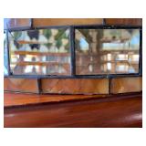 Stained glass hanging lamp shade, a...