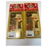 Dale Jarrett Valentines Cards, 1995 Al Hoffman Pontiac, & Tickets