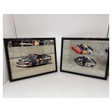 Dale Earnhardt VS Jeff Gordon Photos 22" x 18"