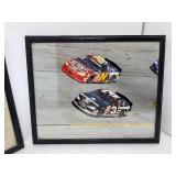 Dale Earnhardt VS Jeff Gordon Photos 22" x 18"