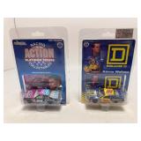 Robert Pressley, Kenny Wallace, David Green, and Jeff Burton Diecast