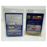 Robert Pressley, Kenny Wallace, David Green, and Jeff Burton Diecast