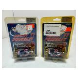 Robert Pressley, Kenny Wallace, David Green, and Jeff Burton Diecast