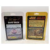 Robert Pressley, Kenny Wallace, David Green, and Jeff Burton Diecast