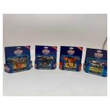 Ted Muskgrave, Mike Skinner, Sterling Marlin, Dale Jarrett Diecast w/ Trading Card