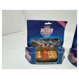 Ted Muskgrave, Mike Skinner, Sterling Marlin, Dale Jarrett Diecast w/ Trading Card