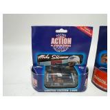 Ted Muskgrave, Mike Skinner, Sterling Marlin, Dale Jarrett Diecast w/ Trading Card