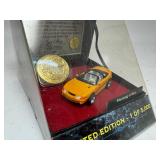 Matchbox Gold Collection die-cast 1995 Mustang Cobra & Hot Wheels JPL Sojourner Mars Rover Action Pack 1996 Mattel