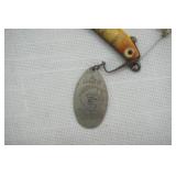 Vintage Heddon 3 Spinfin Lure