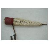 Vintage/Antique Wooden Fishing Lure Foresman
