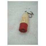 Vintage Red & White plastic popper Lure