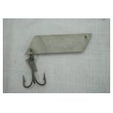 Vintage Heddon metal fishing lure