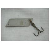 Vintage Heddon metal fishing lure