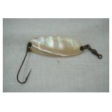 Vintage Pearl Trolling Spoon Lure