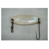 Vintage Pearl Trolling Spoon Lure