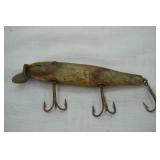 Vintage Creek Chub Wooden Minnow