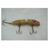 Vintage Jointed Wooden Fishing Lure