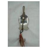 Antique/Vintage spinner bait treble hook spoon lure