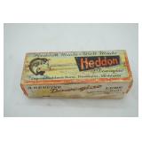 Vintage Heddon "Crazy Crawler" in original packaging