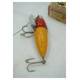 Vintage Heddon "Crazy Crawler" in original packaging