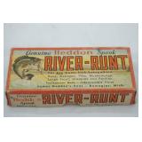 Vintage Heddon River Runt "Midget Digit" in original packaging