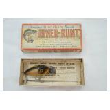 Vintage Heddon River Runt "Midget Digit" in original packaging