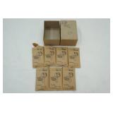 Vintage NEW Canadian Baits Inc. Round Spoon Lures (7ct) in original packaging