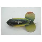Vintage metal Fishing Lure 3" long