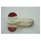 Vintage metal Fishing Lure 3" long
