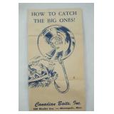 Vintage Canadian Baits Inc. Round Spoon Lures (3ct) in original packaging