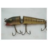 Vintage Creek Chub "Darter" jointed fishing lure