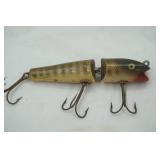 Vintage Creek Chub "Darter" jointed fishing lure