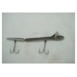 Vintage Depose France Eel jointed fishing lure