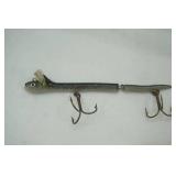 Vintage Depose France Eel jointed fishing lure