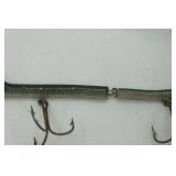 Vintage Depose France Eel jointed fishing lure