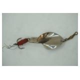 Vintage Spoon/Spinner Lure 5" long 1" wide
