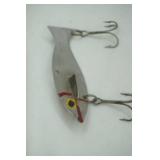 Vintage metal Fishing Lure 2 treble hooks